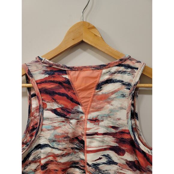 Jones New York Racerback Bra Tank in Pink, White and Blue - Picture 3 of 8